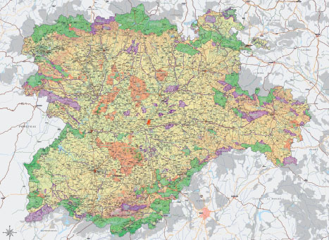 Áreas Natura 2000 en Castilla y León